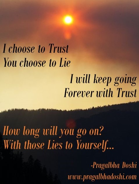 Trust &amp; Lies